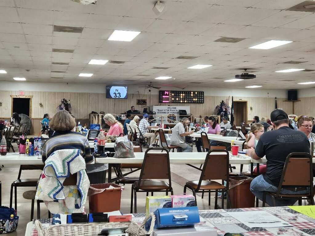Community members enjoying Bingo Night at VFW Post 6899